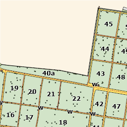 Szczegółowy plan Cmentarza Farnego w Białymstoku